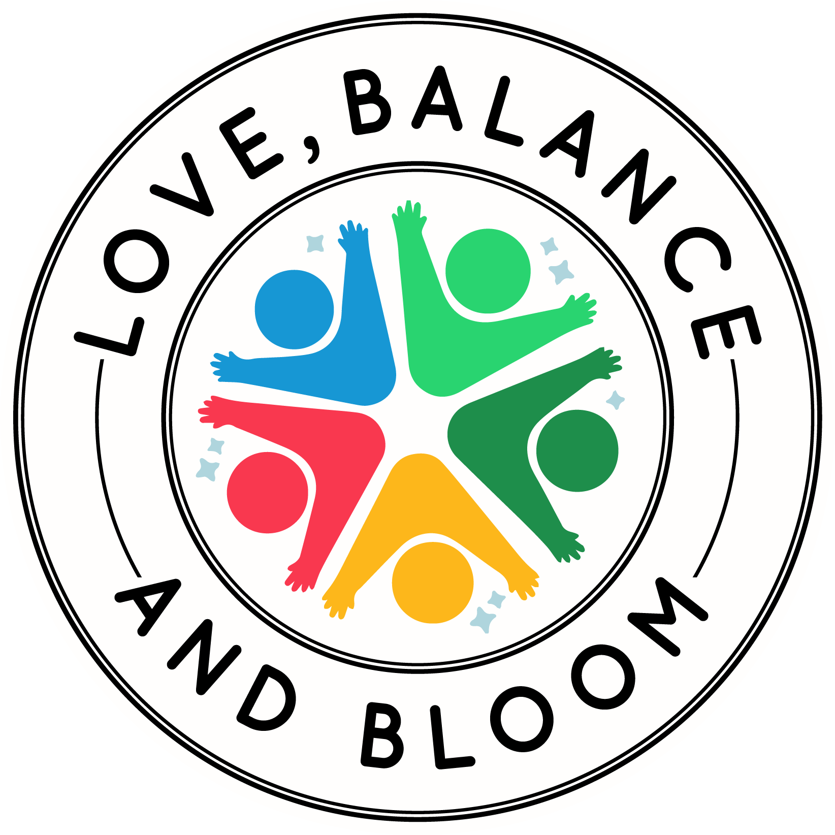 Love, Balance and Bloom Logo